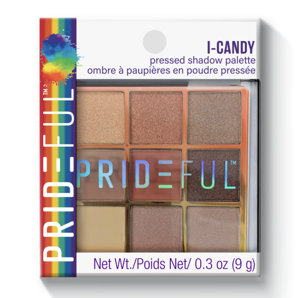 Pride nyc - Makeup Collection - I Candy - Pressed Shadow Palette Aurora
