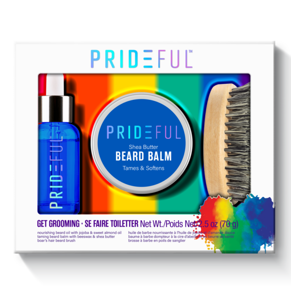 Prideful Cosmetics - Prideful - LGBTQ+ Community Products - Beard Care Set